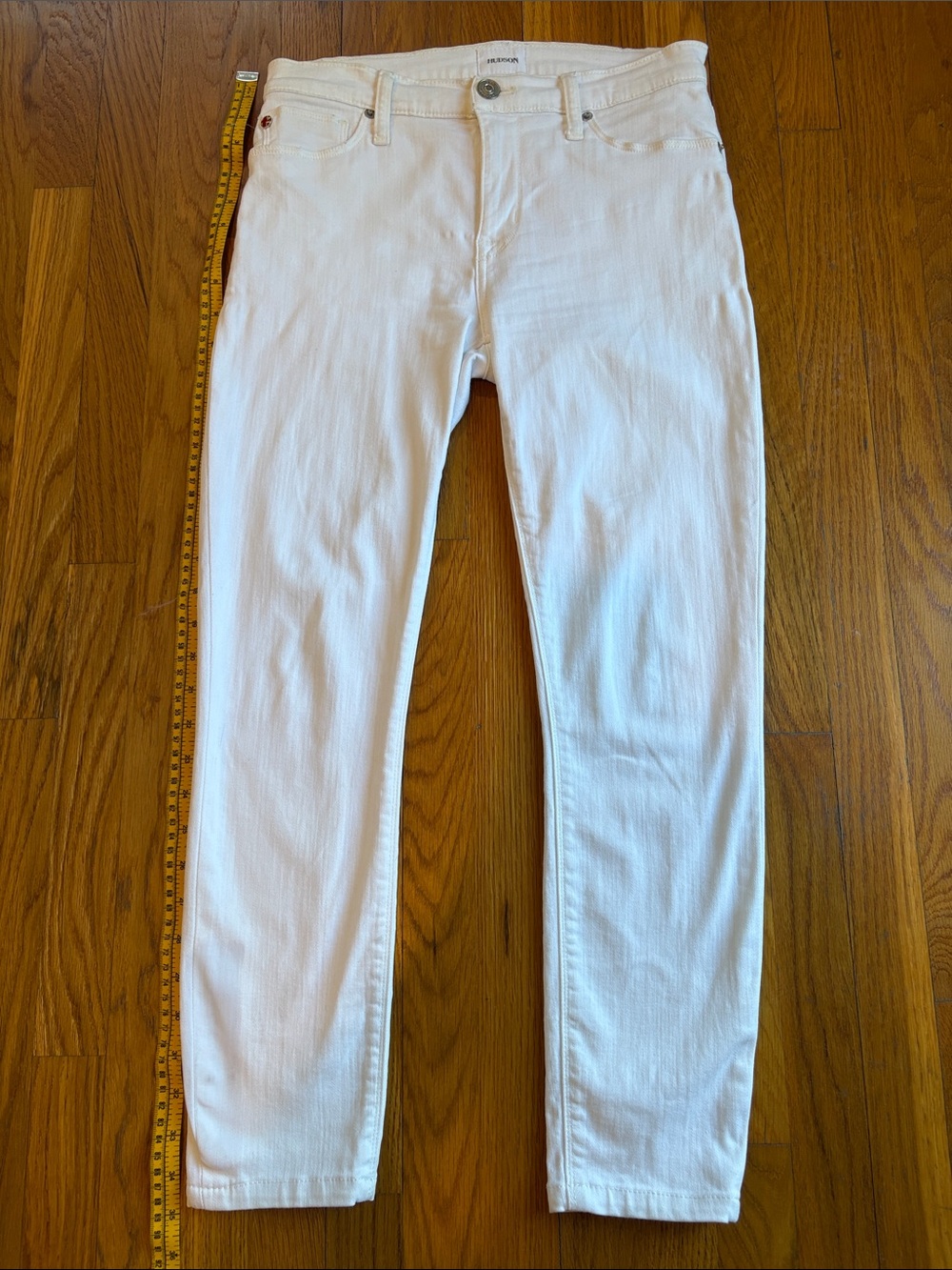 Hudson Jeans Women’s White Skinny Jeans